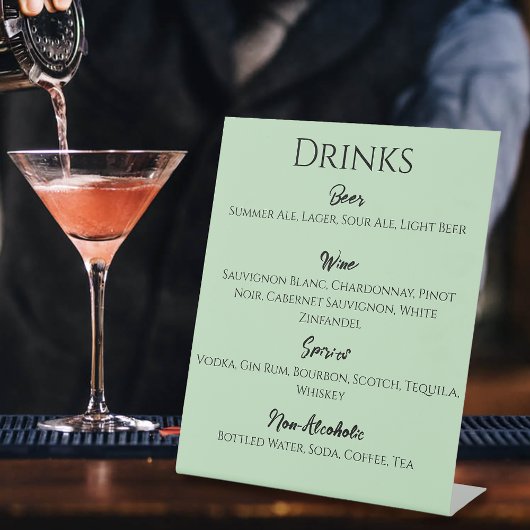 ブラックユニコーンパープルレッドセージの花 台座サイン