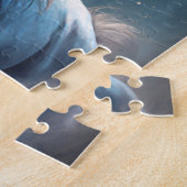 ブラックユニコーンファンタジーアート ジグソーパズル (側面)