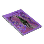 ブラックユニコーンファンタジー馬手帳 ノートブック (右側)