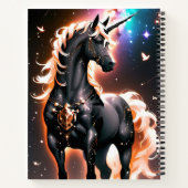 ブラックユニコーン金ゴールドマネ名前をカスタムするスクリプト ノートブック (裏面)