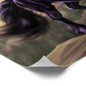 ブラックユニコーン ポスター (角)