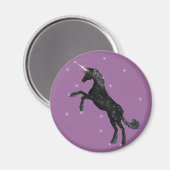 ブラックユニコーン マグネット (正面/裏面)