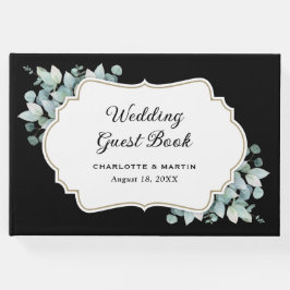 ブラックユーカリ結婚グリネリー ゲストブック