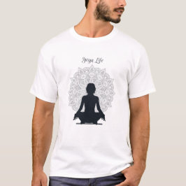 ブラックヨガライフ Tシャツ