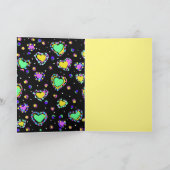 ブラックヨークシャーテリアプー カード (内部)