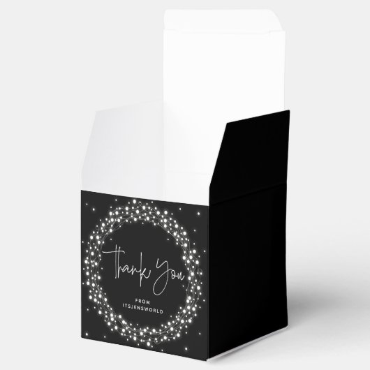 ブラックラきらめくイトありがとう フェイバーボックス (オープン)