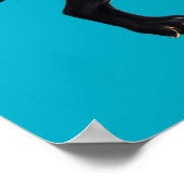 ブラックライオンスーパーヒーロー ポスター (角)