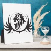 ブラックライオンズヘッド フォトプラーク (側面)