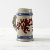 「ブラックライオン」 ビールジョッキ (正面左)