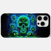 ブラックライトグラフィティデザイン Case-Mate iPhoneケース (裏面 (横))