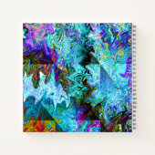 ブラックライトナイト….. ノートブック (裏面)