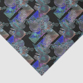 ブラックライトネオングロークリスマスオーナメントクラスター 薄葉紙 (詳細)