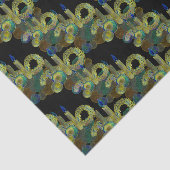 ブラックライトネオングロークリスマスキャンドルとオーナメント 薄葉紙 (詳細)