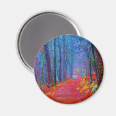 ブラックライトフォレストオイル塗装 マグネット (正面/裏面)