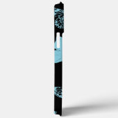 ブラックライトブルー（昆虫）オオカバマダラ、モナーク蝶 Case-Mate iPhoneケース (裏面 / 右)