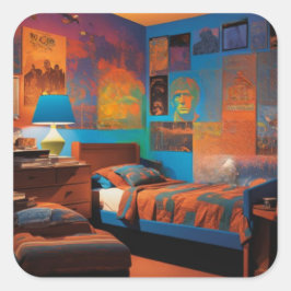 ブラックライト日 スクエアシール