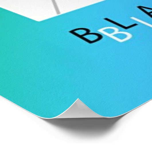 ブラックライト#4DD ポスター (角)