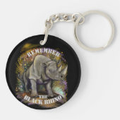 ブラックライノを覚える キーホルダー (裏面)