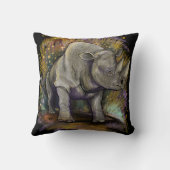 ブラックライノを覚える クッション (裏面)