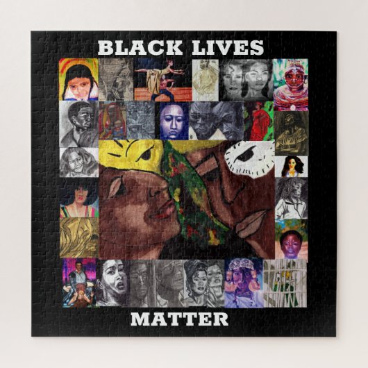 ブラックライフズマターパズル ジグソーパズル (縦)