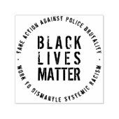 ブラックライフズマター自己インクスタンプ セルフインキングスタンプ (デザイン)