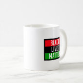 ブラックライフズマター2 コーヒーマグカップ (正面右)
