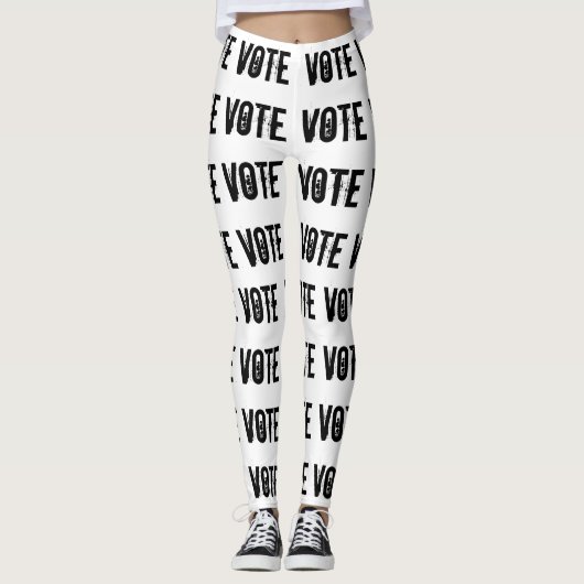 ブラックライフズマター、投票 レギンス (正面)