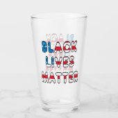 ブラックライフズマターBLM タンブラーグラス (正面)