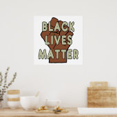 ブラックライフズマターBLM ポスター (キッチン)