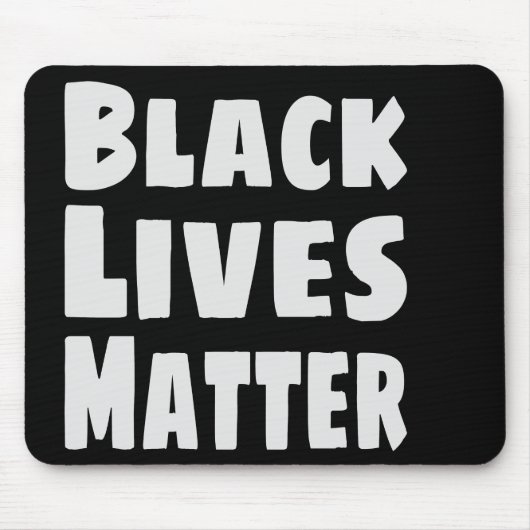 ブラックライフズマターBLM マウスパッド (正面)