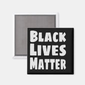 ブラックライフズマターBLM マグネット (正面/裏面)