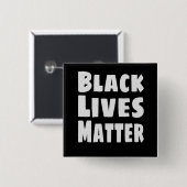 ブラックライフズマターBLM 缶バッジ (正面&裏面)
