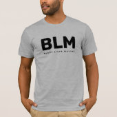 ブラックライフズマターBLM Tシャツ (正面)