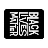 ブラックライフズ問題 |同等の権限 マグネット (横)