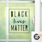 ブラックライフズ問題 | BLMレースの平等モダン ウィンドウサイン (ホーム)