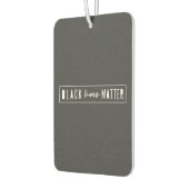 ブラックライフズ問題 | BLMレースの平等モダン カーエアーフレッシュナー (左)