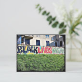 ブラックライフマターポストカード ポストカード (スタンド正面)