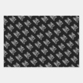 ブラックライフマターBLMパワー拳コレクショントリオ ラッピングペーパーシート (正面3)