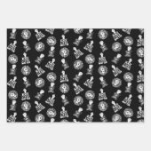 ブラックライフマターBLMパワー拳コレクショントリオ ラッピングペーパーシート (正面)