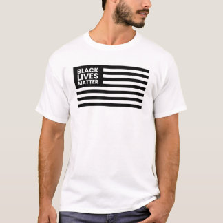 ブラックライフマテリアルTシャツ(アメリカ国旗あり) Tシャツ