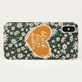 ブラックライフ問題フラワーフォンケース Case-Mate iPhoneケース (裏面(横))