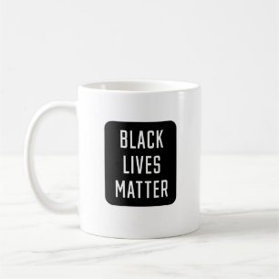 ブラックライフ問題 コーヒーマグカップ