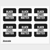 ブラックライフ問題 スクエアシール (シート)