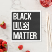 ブラックライフ問題 スタンダードランチョンナプキン (インサイチュ)