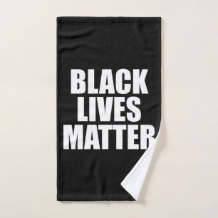 ブラックライフ問題 ハンドタオル