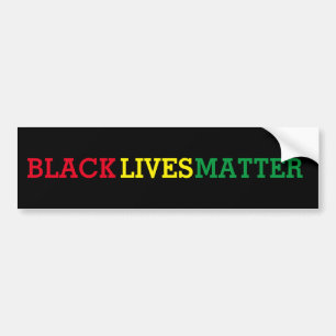 ブラックライフ問題 バンパーステッカー