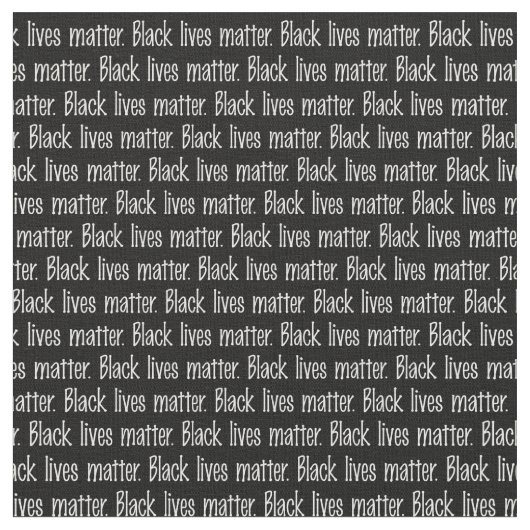 ブラックライフ問題 ファブリック (クローズアップ)