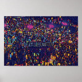 ブラックライフ問題 ポスター