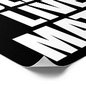 ブラックライフ問題 ポスター (角)