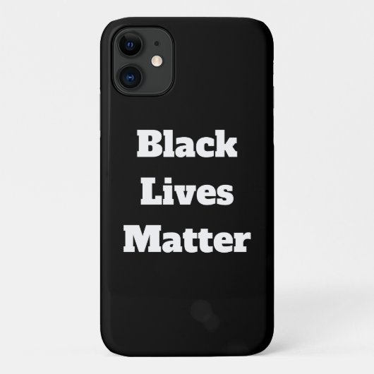 ブラックライフ問題 Case-Mate iPhoneケース (裏面)